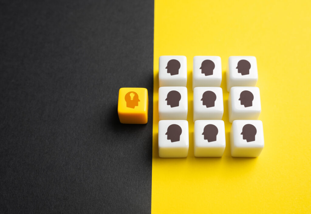 Idea leader. Lead the team. A bright mind leads. Cooperation and teamwork. Initiative and talented. Experience. Decisiveness and perseverance. Creativity.